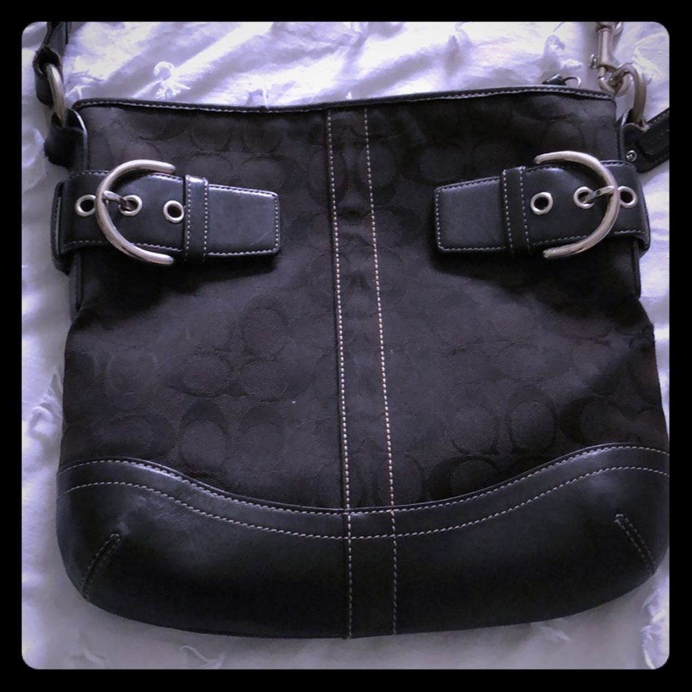 Coach cross body purse